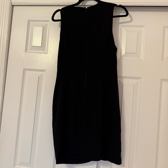 Cinq a Sept Mini Nanon Black Dress Sz 10 - Picture 6 of 8